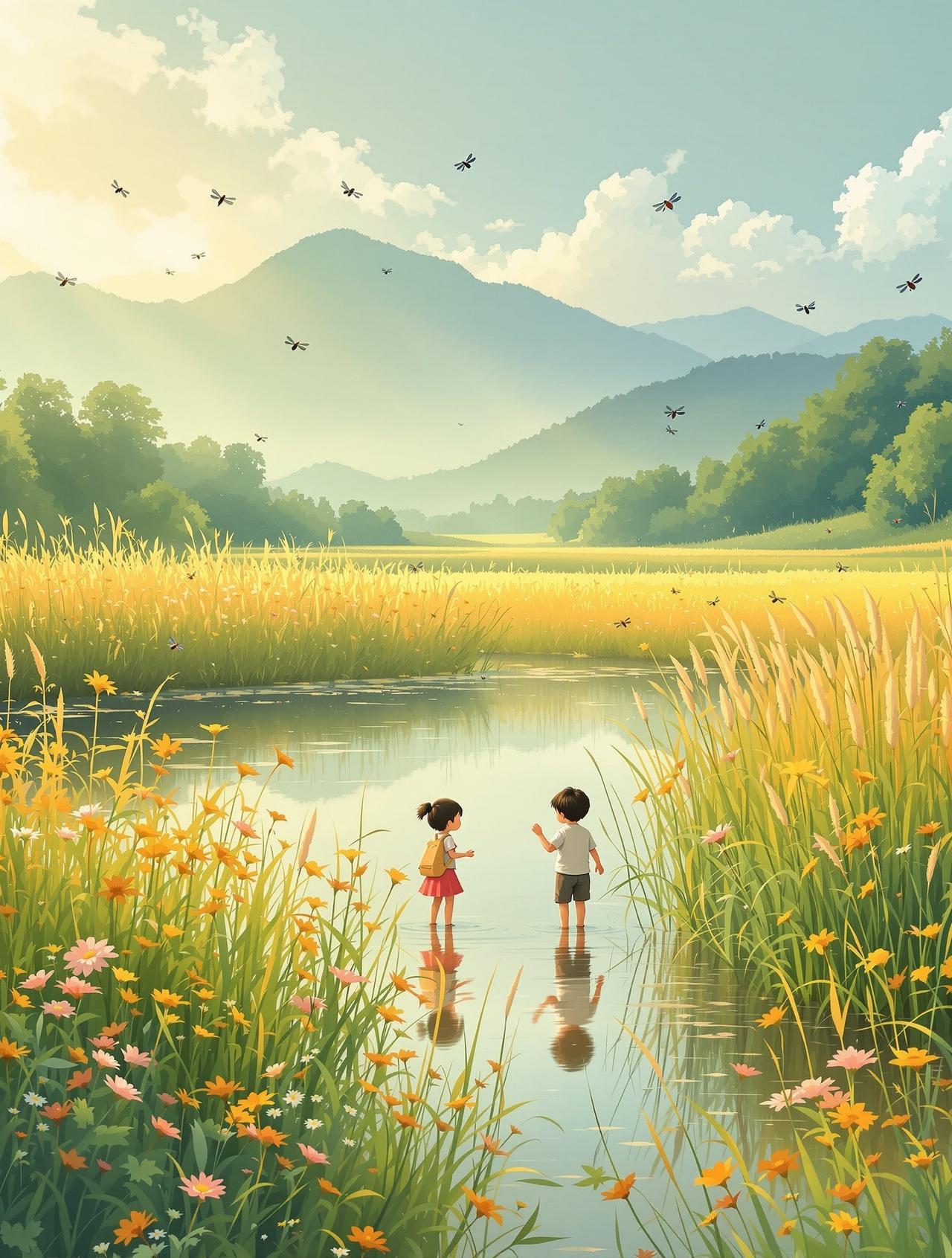 抖音短剧免费观看网站《芦苇荡的夏天》- 乡村温情